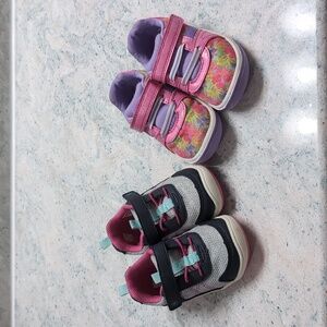 Stride Rite toddler sneakers (2pairs)